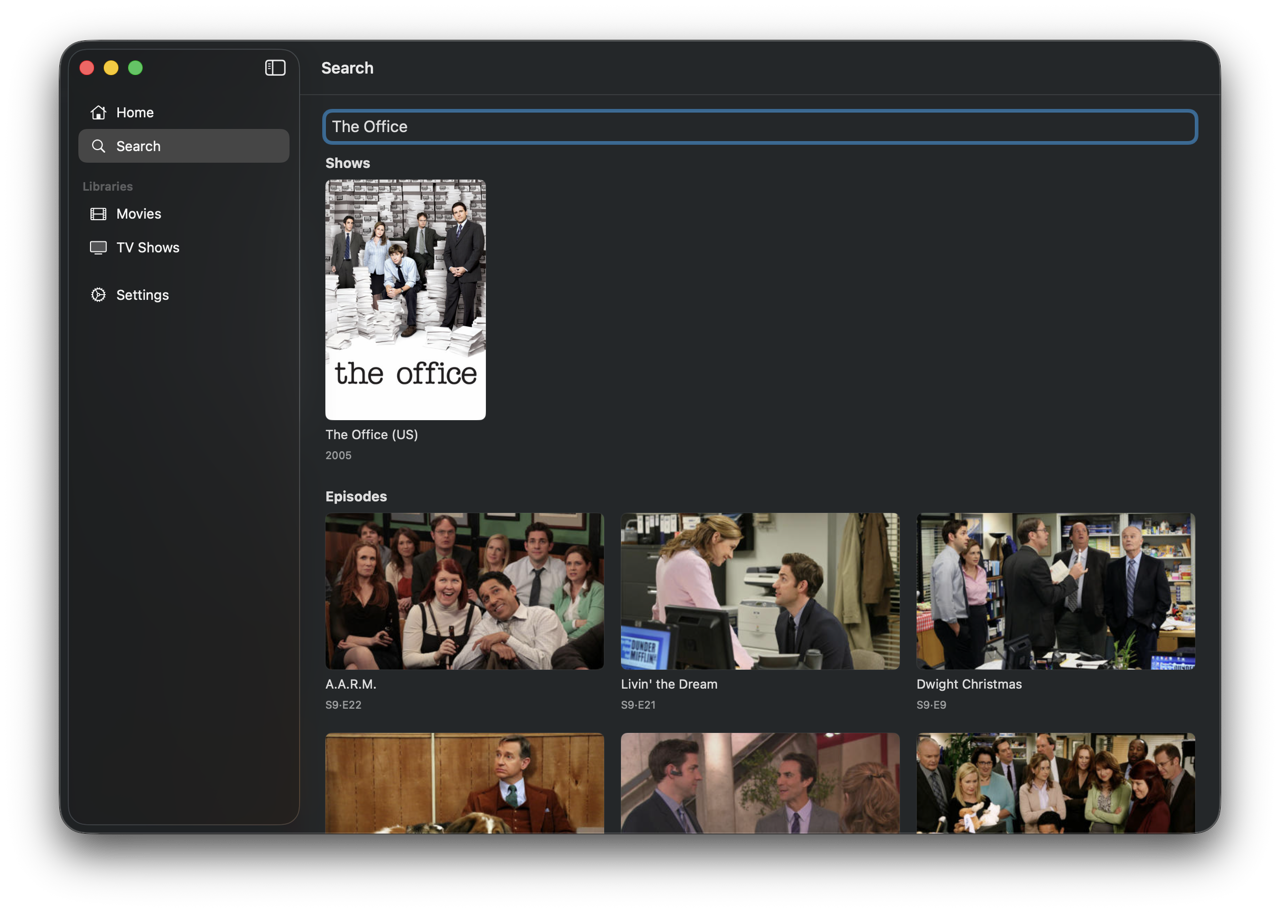 Vidyeo home with sidebar open